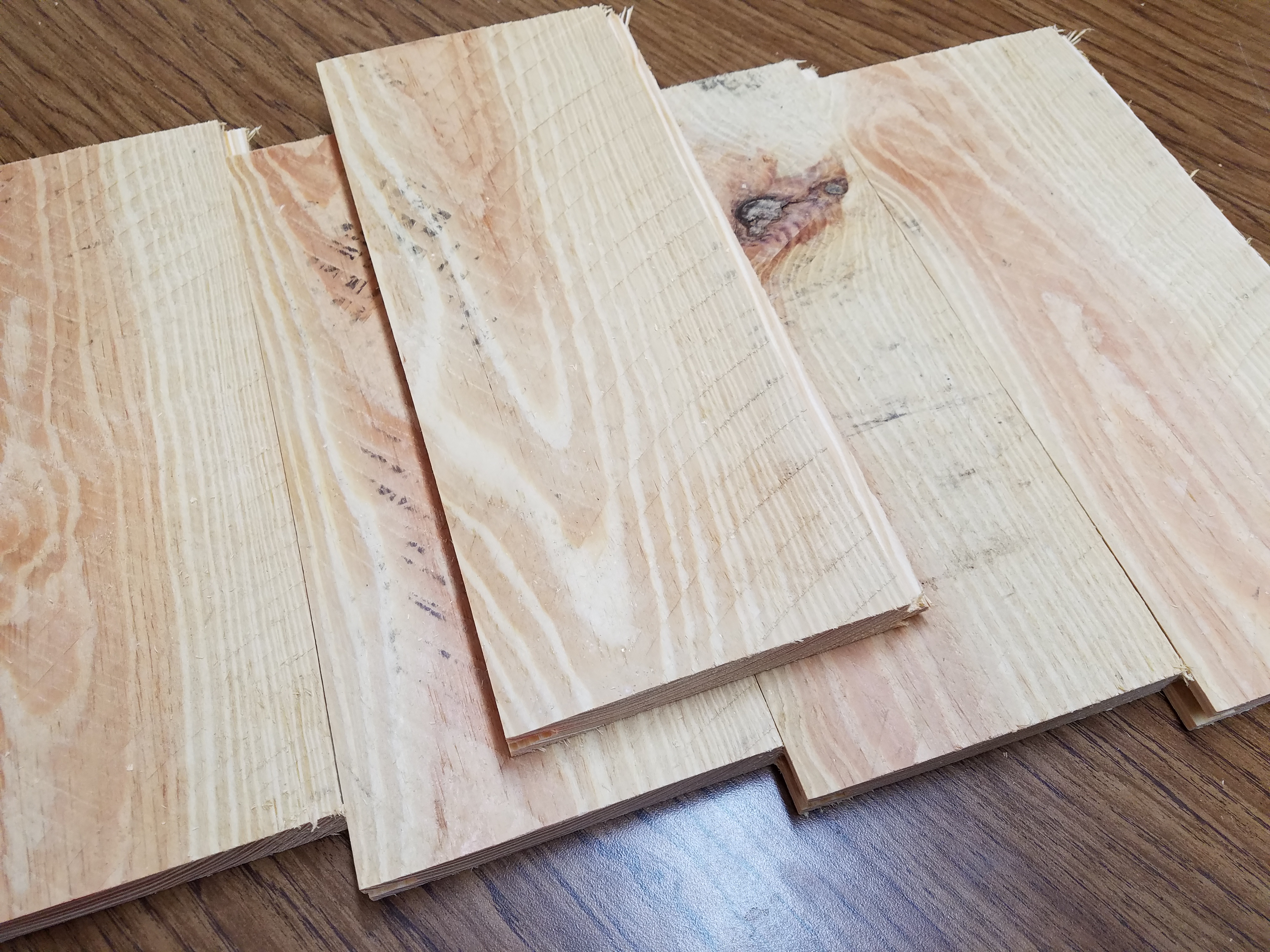 Rough Cut Treated Fence Boards, Heart Pine Floors