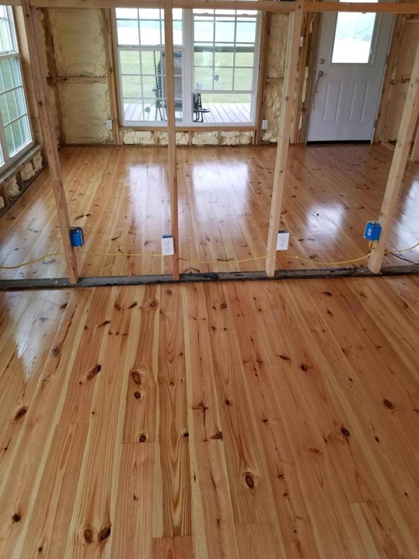 New Heart Pine Flooring - Image 9
