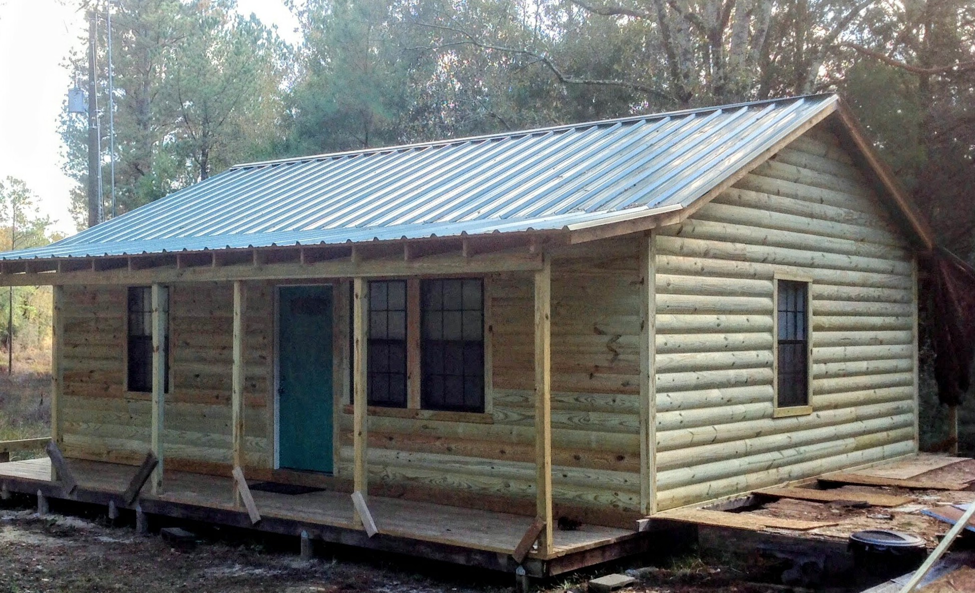 Log Cabin Siding Pressure Treated