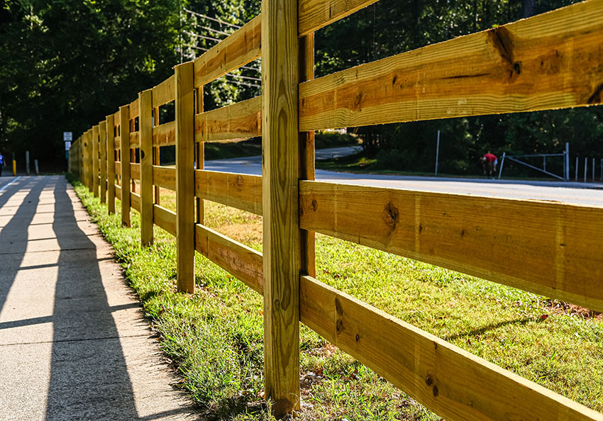 Rough Cut Treated Fence Boards, Heart Pine Floors