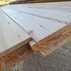 4” Interlock Laminated Roof Decking