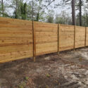 Rough Cut Horizontal Privacy Fence