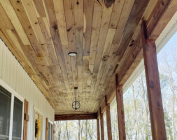 Rustic Poplar Shiplap Nickel Gap
